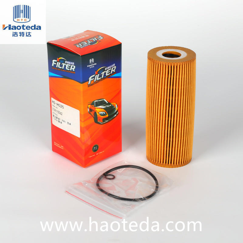 Haoteda 074115 562/CH8530 Automobile Oil Filter For Jetta Diesel Vehicle / Bora1.9TDI
