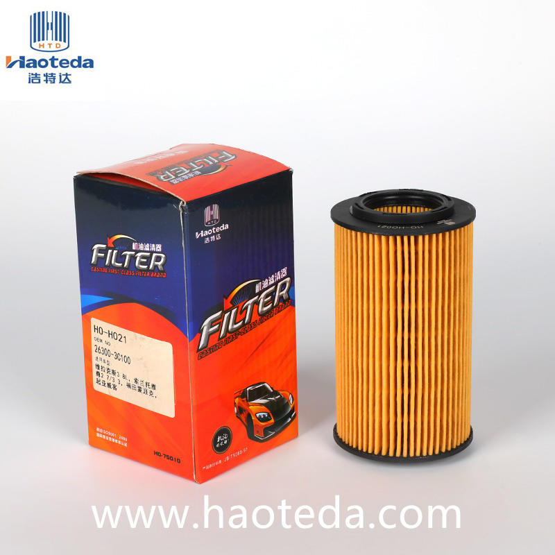 Protect Engine 26300-3C100 Engine Oil Filter Element Auto Parts For KIA